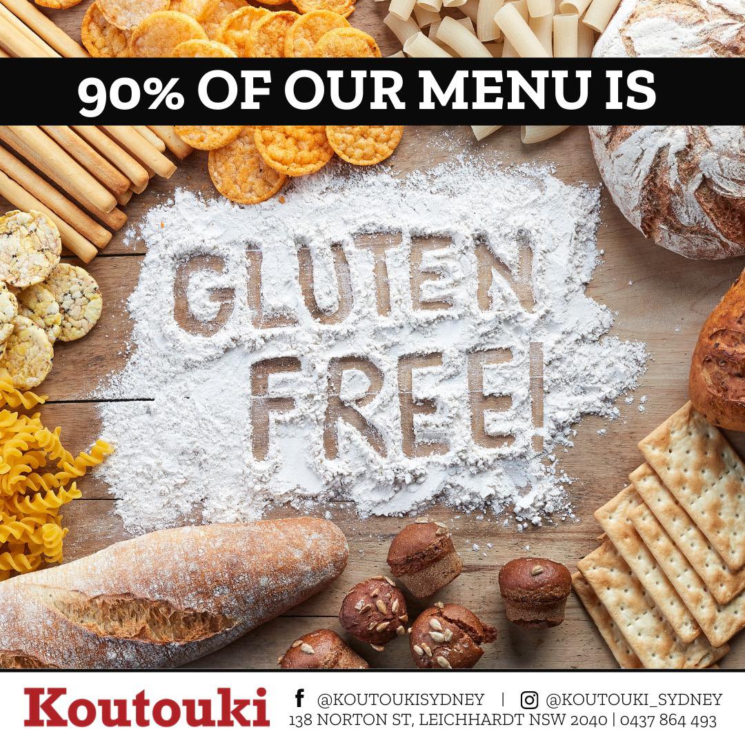 gluten-free Koutouki